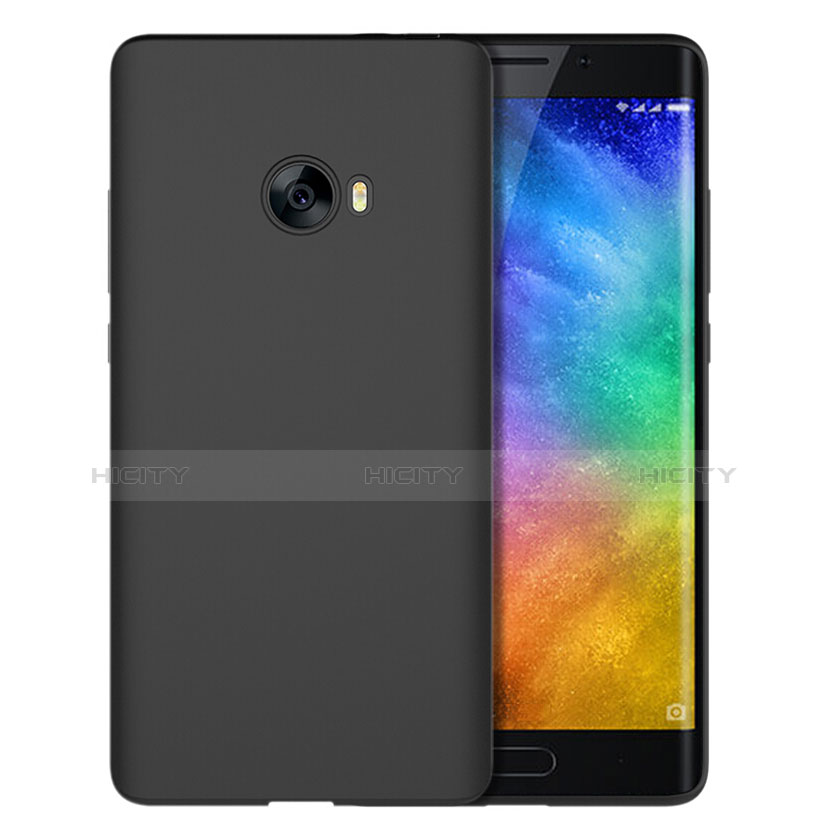 Funda Dura Plastico Rigida Mate para Xiaomi Mi Note 2 Negro