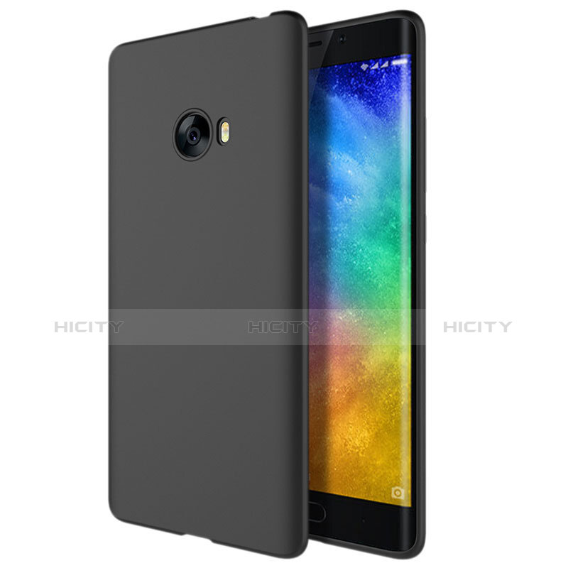 Funda Dura Plastico Rigida Mate para Xiaomi Mi Note 2 Negro