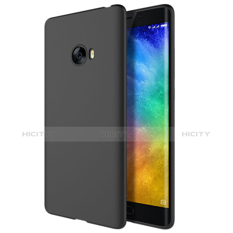 Funda Dura Plastico Rigida Mate para Xiaomi Mi Note 2 Special Edition Negro