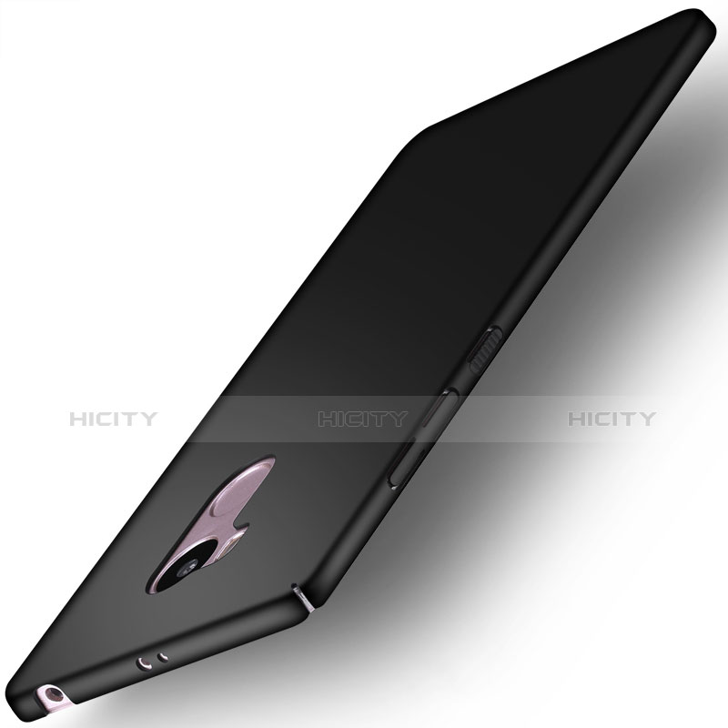 Funda Dura Plastico Rigida Mate para Xiaomi Redmi 4 Prime High Edition Negro