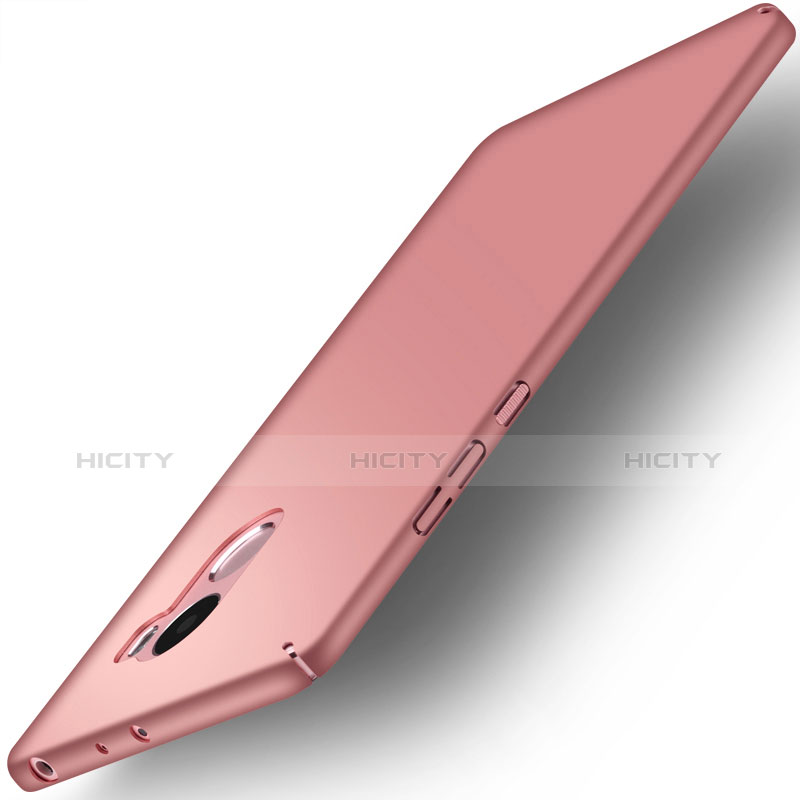 Funda Dura Plastico Rigida Mate para Xiaomi Redmi 4 Standard Edition Oro Rosa