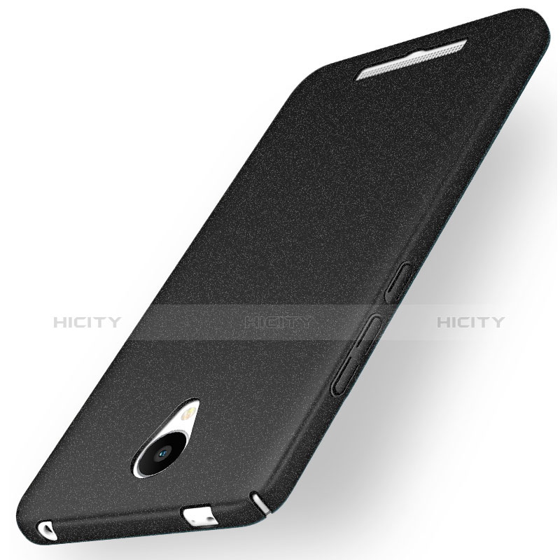 Funda Dura Plastico Rigida Mate para Xiaomi Redmi Note 2 Negro