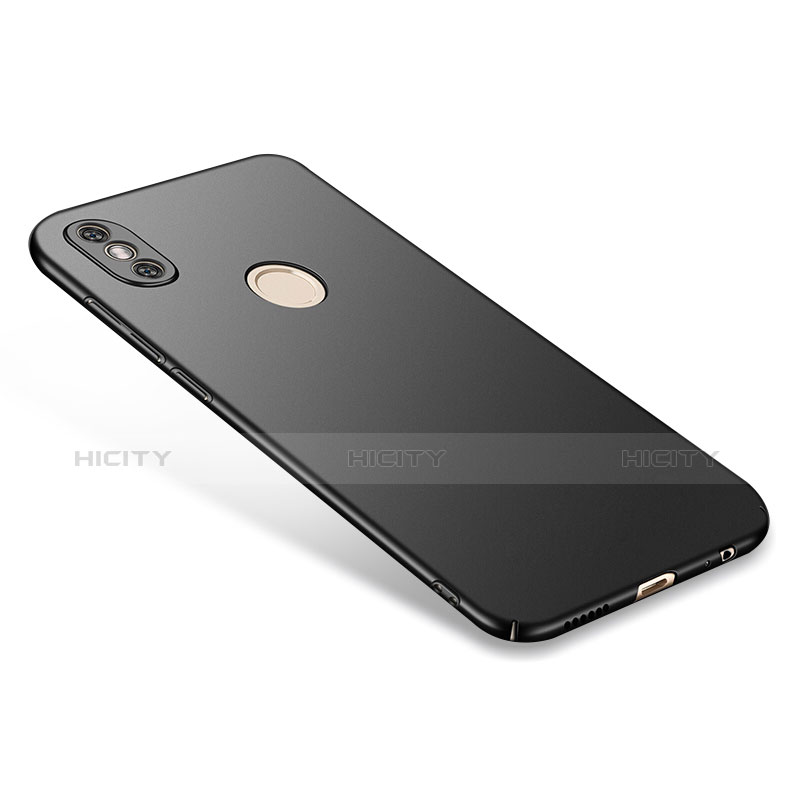 Funda Dura Plastico Rigida Mate para Xiaomi Redmi Note 5 AI Dual Camera Negro