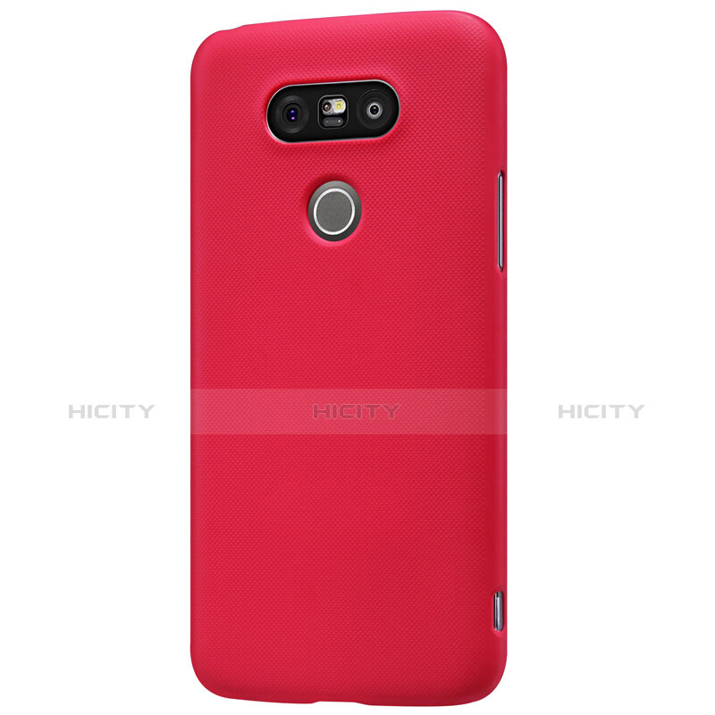Funda Dura Plastico Rigida Mate R01 para LG G5 Rojo