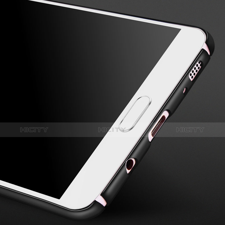Funda Dura Plastico Rigida Perforada M01 para Samsung Galaxy C9 Pro C9000 Negro