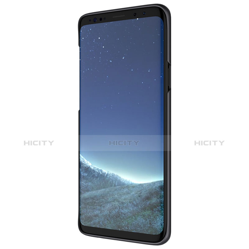 Funda Dura Plastico Rigida Perforada M01 para Samsung Galaxy S9 Plus Negro