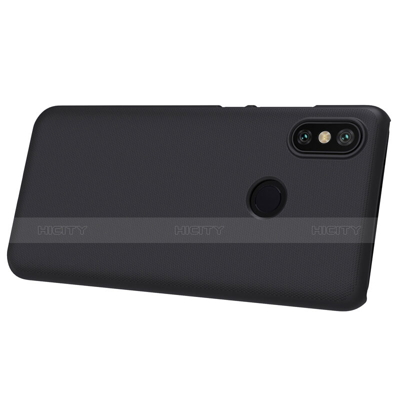 Funda Dura Plastico Rigida Perforada M01 para Xiaomi Mi A2 Negro