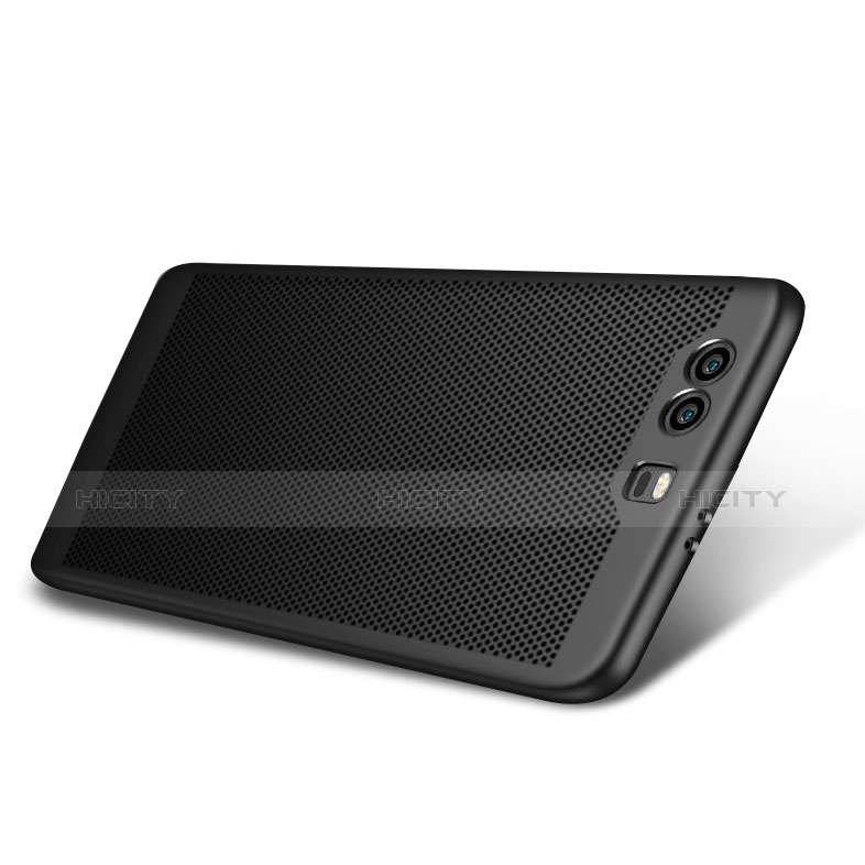Funda Dura Plastico Rigida Perforada para Huawei Honor 9 Premium Negro