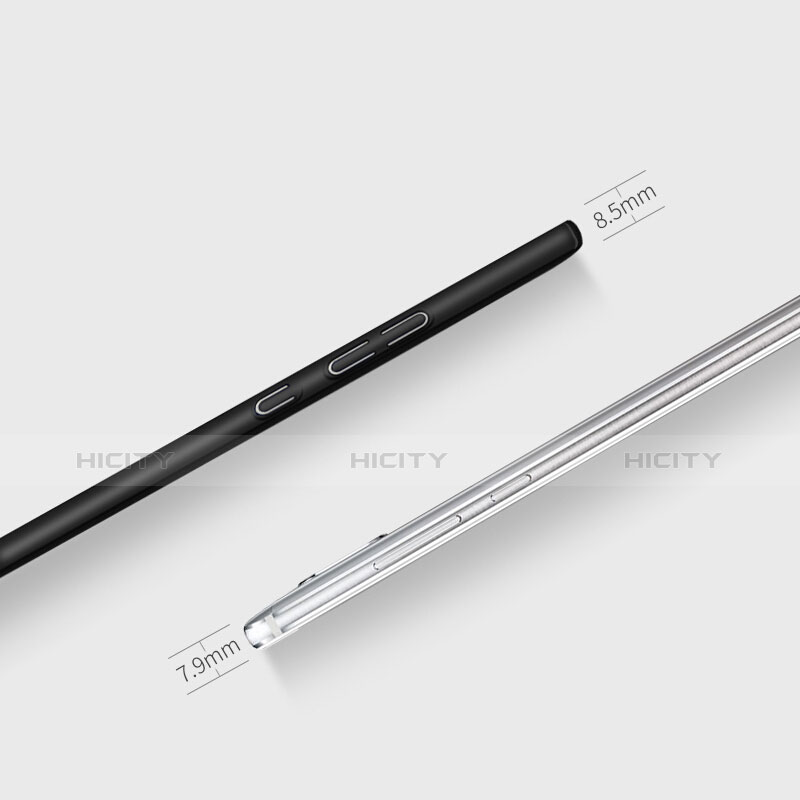 Funda Dura Plastico Rigida Perforada para Huawei Mate 9 Negro