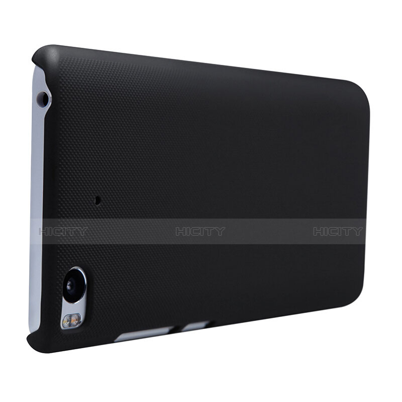Funda Dura Plastico Rigida Perforada para Xiaomi Mi 5S Negro