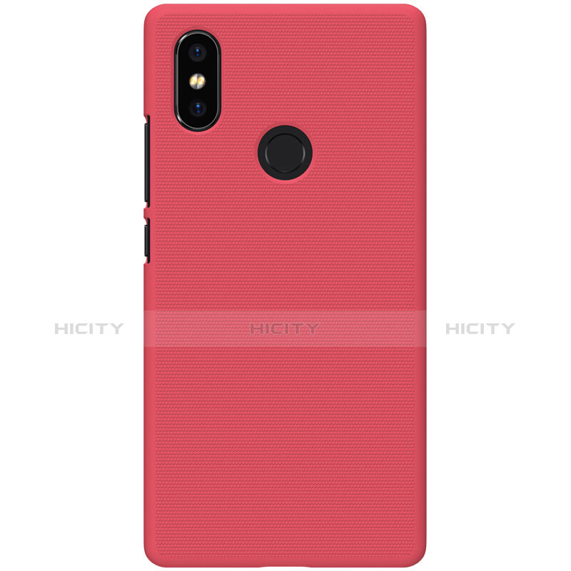 Funda Dura Plastico Rigida Perforada para Xiaomi Mi 8 SE Rojo