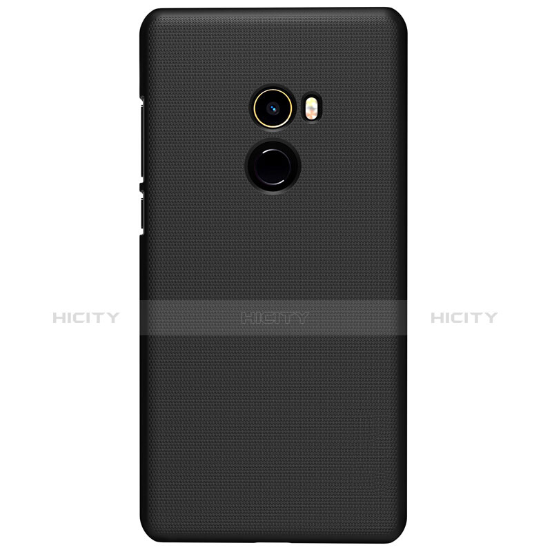 Funda Dura Plastico Rigida Perforada para Xiaomi Mi Mix 2 Negro