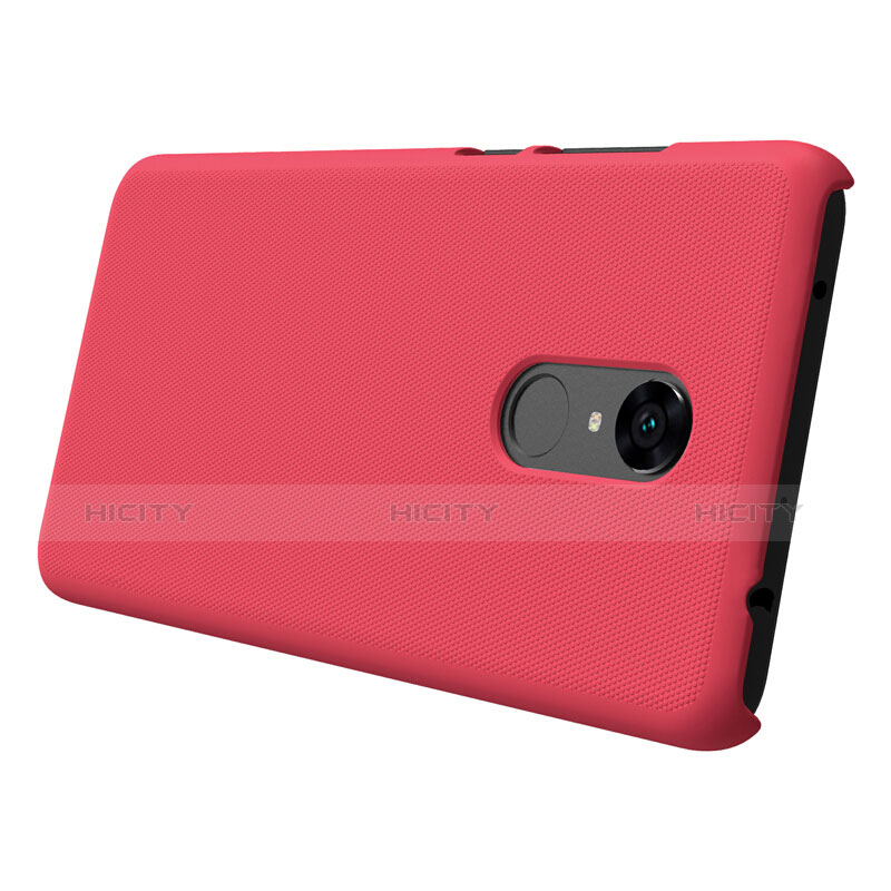 Funda Dura Plastico Rigida Perforada para Xiaomi Redmi 5 Plus Rojo