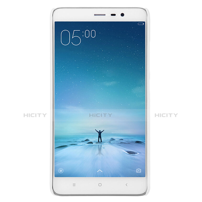 Funda Dura Plastico Rigida Perforada para Xiaomi Redmi Note 3 Pro Blanco
