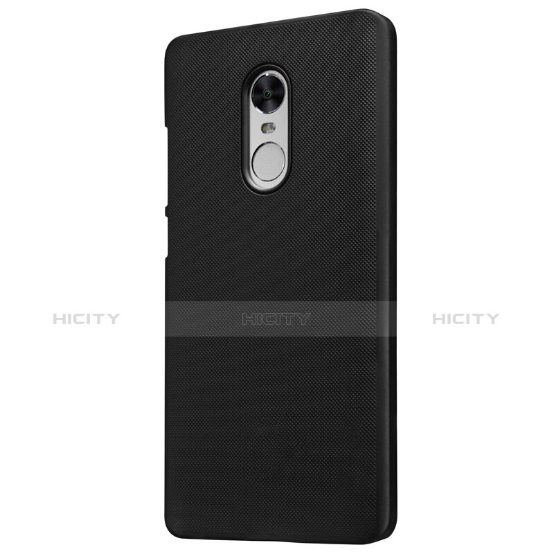 Funda Dura Plastico Rigida Perforada para Xiaomi Redmi Note 4 Standard Edition Negro