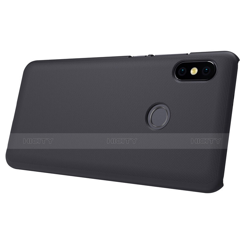Funda Dura Plastico Rigida Perforada para Xiaomi Redmi Note 5 Negro