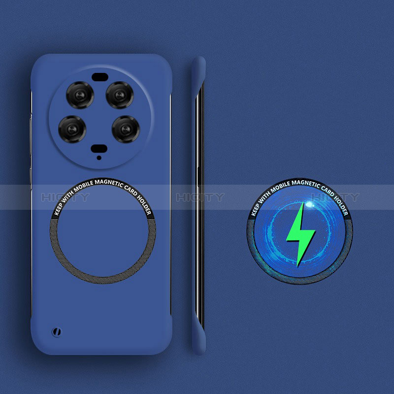 Funda Dura Plastico Rigida Sin Marco Carcasa Mate con Mag-Safe Magnetic para Xiaomi Mi 13 Ultra 5G Azul