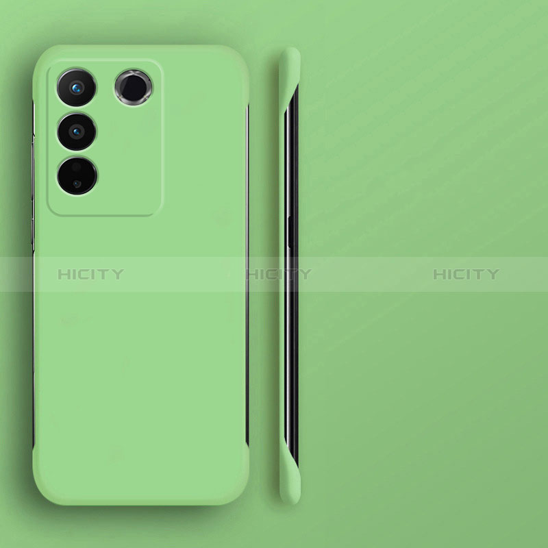 Funda Dura Plastico Rigida Sin Marco Carcasa Mate para Vivo V27 Pro 5G Verde