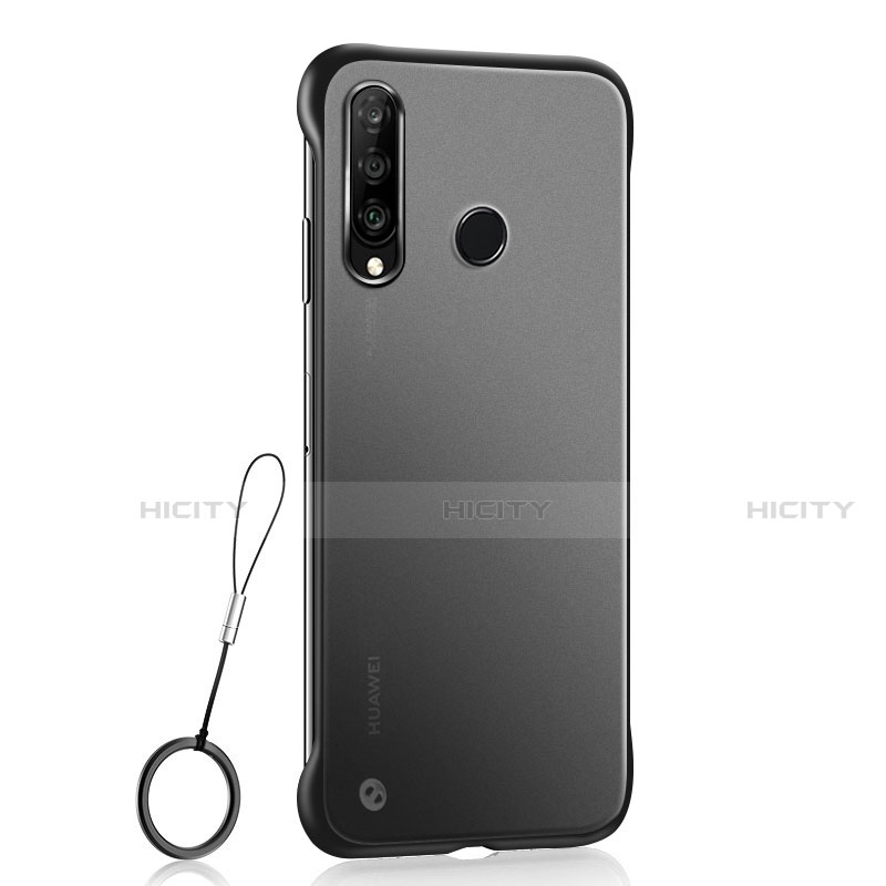 Funda Dura Ultrafina Carcasa Transparente Mate H05 para Huawei Nova 4e Negro