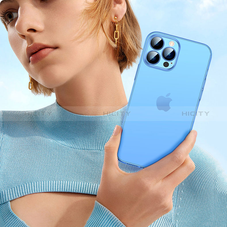 Funda Dura Ultrafina Carcasa Transparente Mate QC1 para Apple iPhone 12 Mini