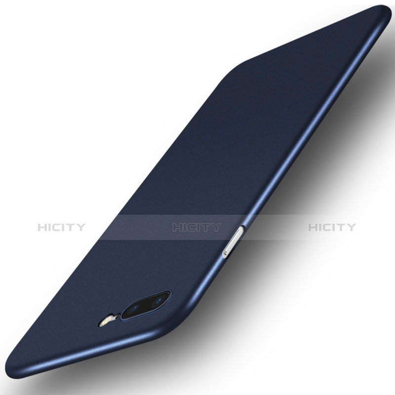 Funda Dura Ultrafina Carcasa Transparente Mate U01 para Apple iPhone 8 Plus Azul