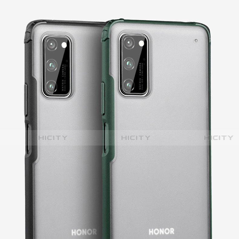 Funda Dura Ultrafina Carcasa Transparente Mate U01 para Huawei Honor View 30 5G