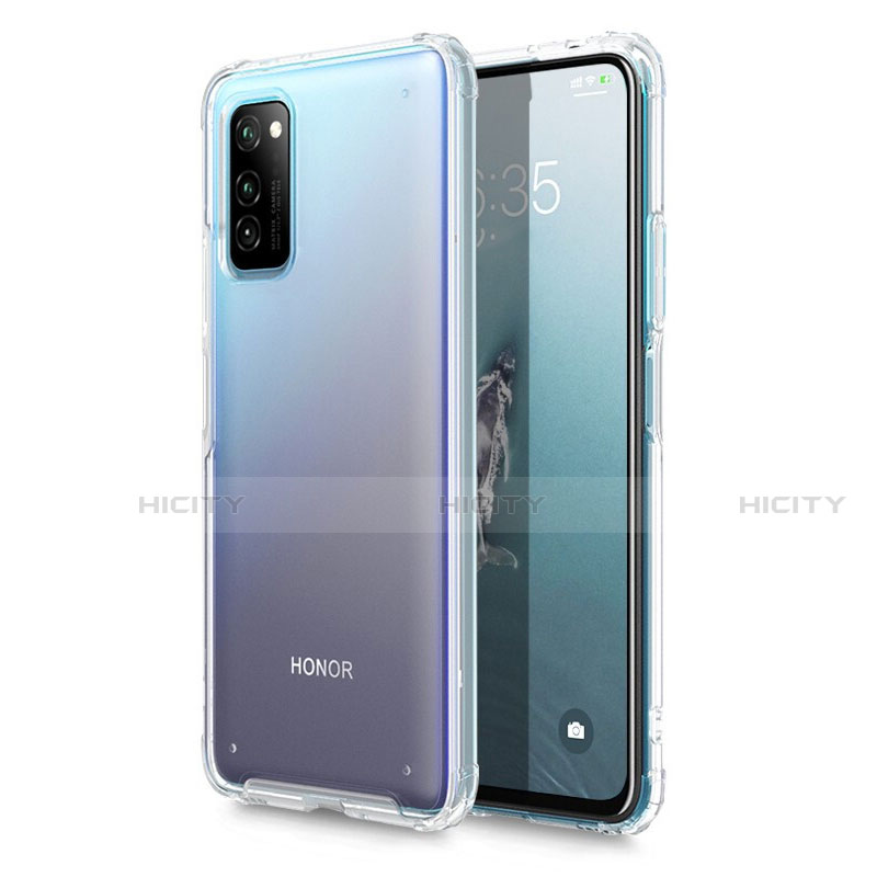 Funda Dura Ultrafina Carcasa Transparente Mate U01 para Huawei Honor View 30 5G