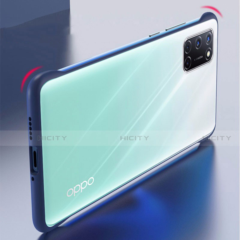 Funda Dura Ultrafina Carcasa Transparente Mate U01 para Oppo A92