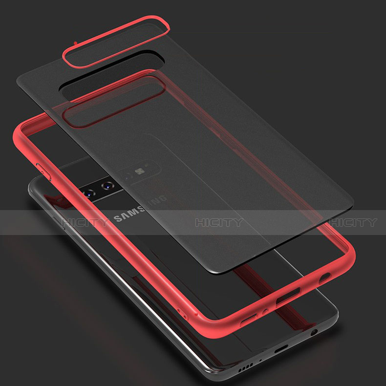 Funda Dura Ultrafina Carcasa Transparente Mate U01 para Samsung Galaxy S10 5G