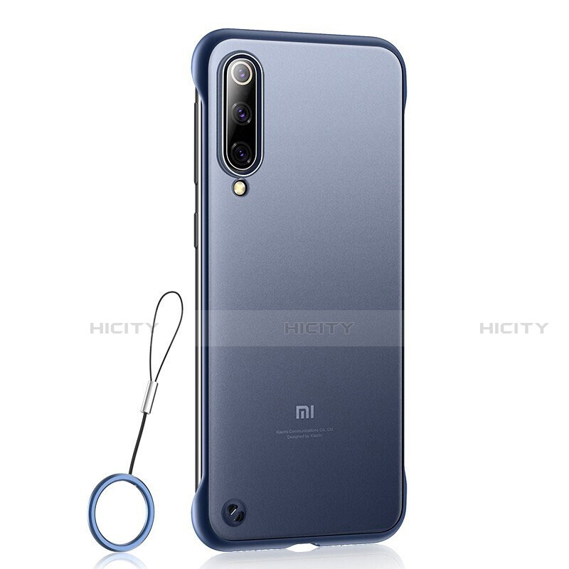 Funda Dura Ultrafina Carcasa Transparente Mate U01 para Xiaomi Mi 9 Pro 5G Azul