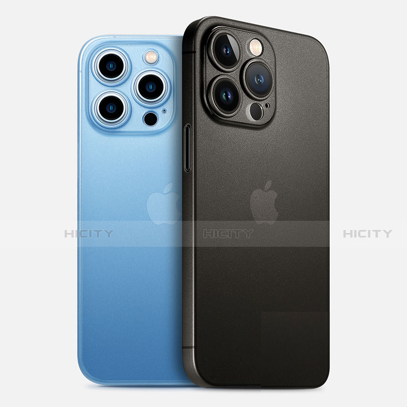 Funda Dura Ultrafina Carcasa Transparente Mate U02 para Apple iPhone 13 Pro