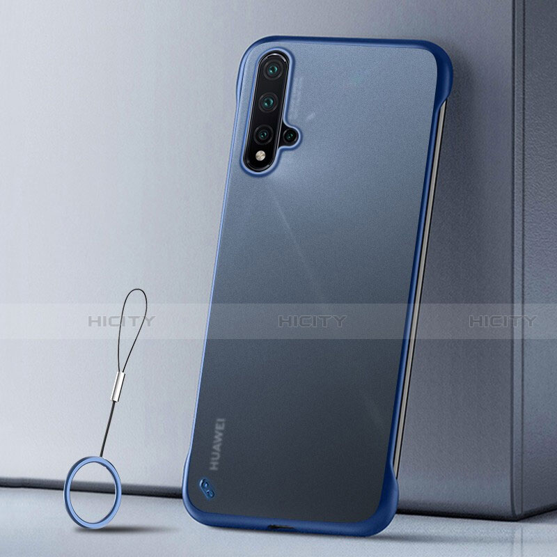 Funda Dura Ultrafina Carcasa Transparente Mate U02 para Huawei Nova 5 Pro Azul