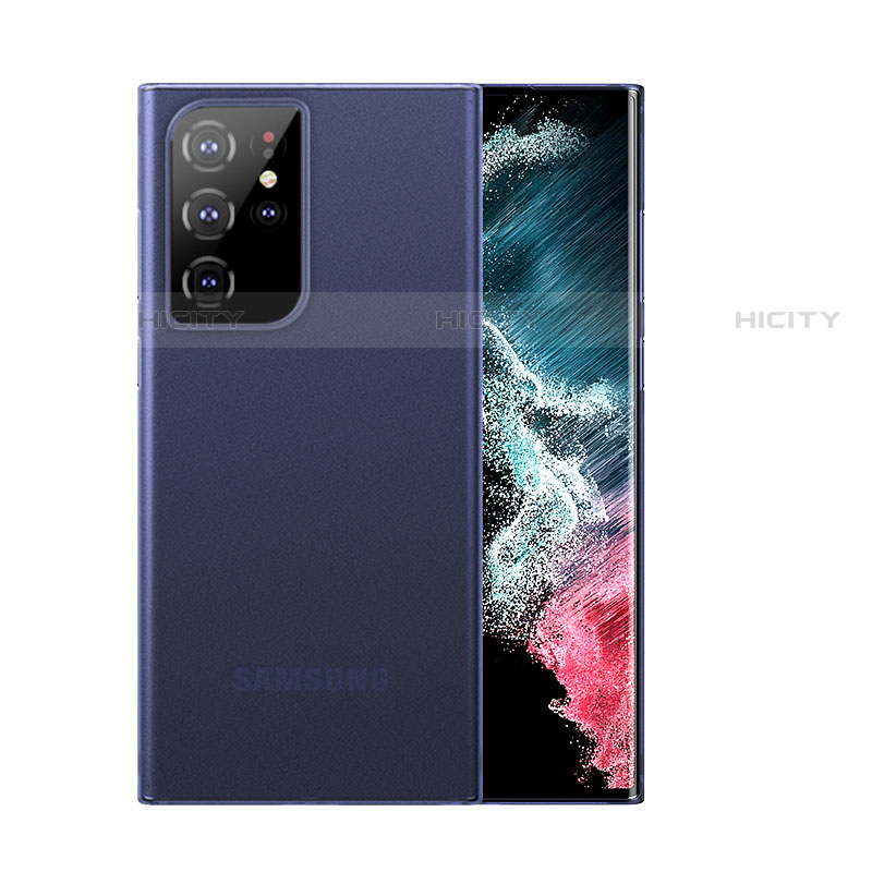 Funda Dura Ultrafina Carcasa Transparente Mate U03 para Samsung Galaxy S22 Ultra 5G