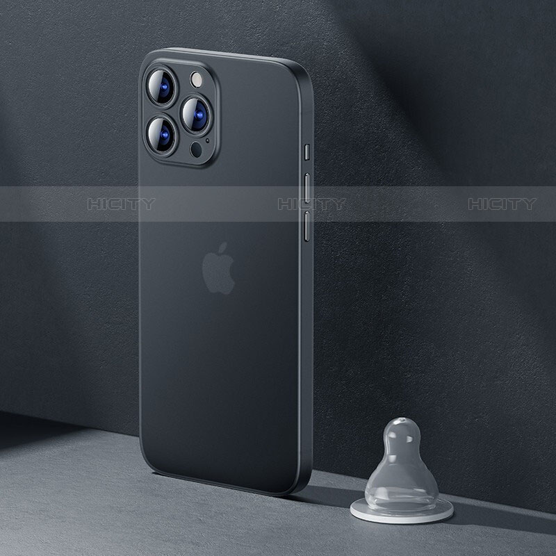 Funda Dura Ultrafina Carcasa Transparente Mate U06 para Apple iPhone 13 Pro
