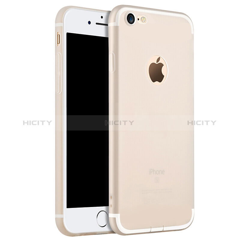 Funda Dura Ultrafina Transparente Mate para Apple iPhone 8 Plus Blanco