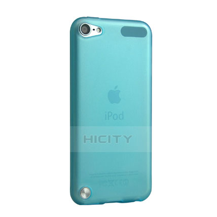 Funda Dura Ultrafina Transparente Mate para Apple iPod Touch 5 Azul Cielo