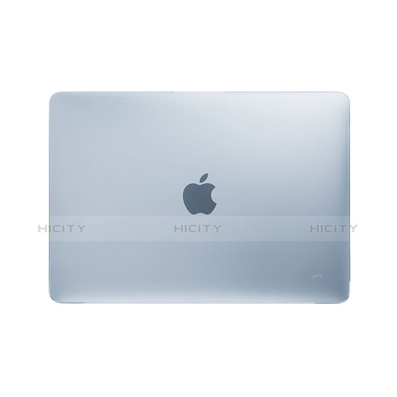 Funda Dura Ultrafina Transparente Mate para Apple MacBook 12 pulgadas Azul