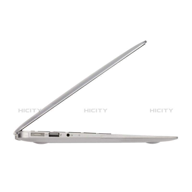 Funda Dura Ultrafina Transparente Mate para Apple MacBook Air 13 pulgadas Blanco