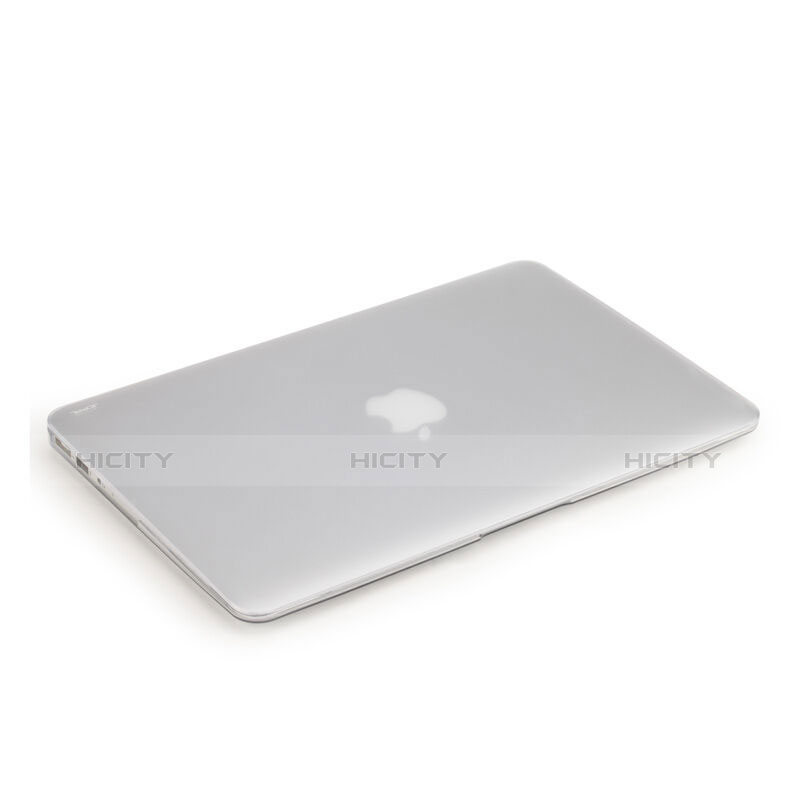 Funda Dura Ultrafina Transparente Mate para Apple MacBook Pro 13 pulgadas Retina Blanco