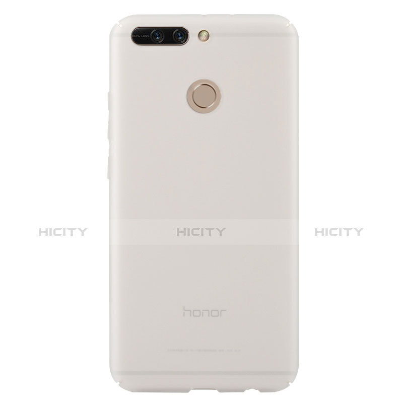 Funda Dura Ultrafina Transparente Mate para Huawei Honor V9 Blanco