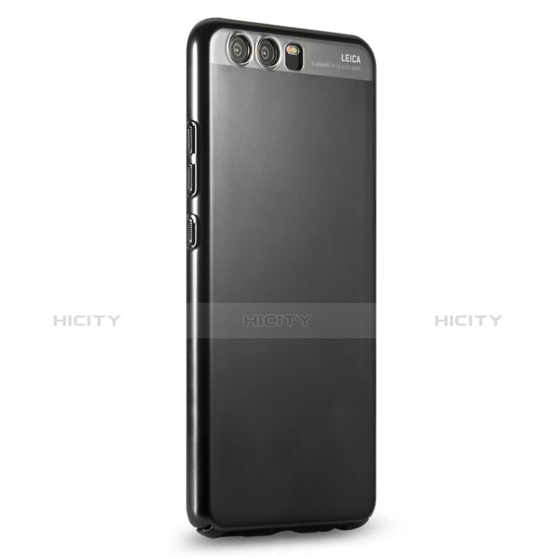 Funda Dura Ultrafina Transparente Mate para Huawei P10 Negro