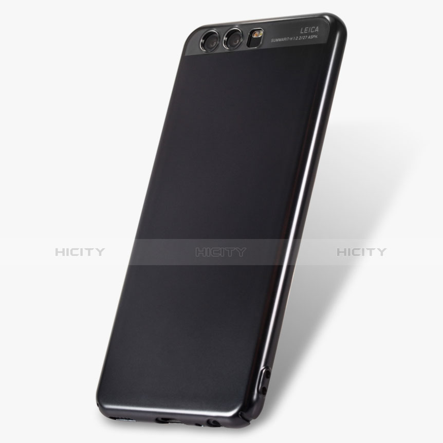 Funda Dura Ultrafina Transparente Mate para Huawei P10 Negro