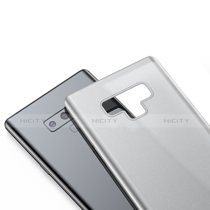 Funda Dura Ultrafina Transparente Mate para Samsung Galaxy Note 9 Blanco