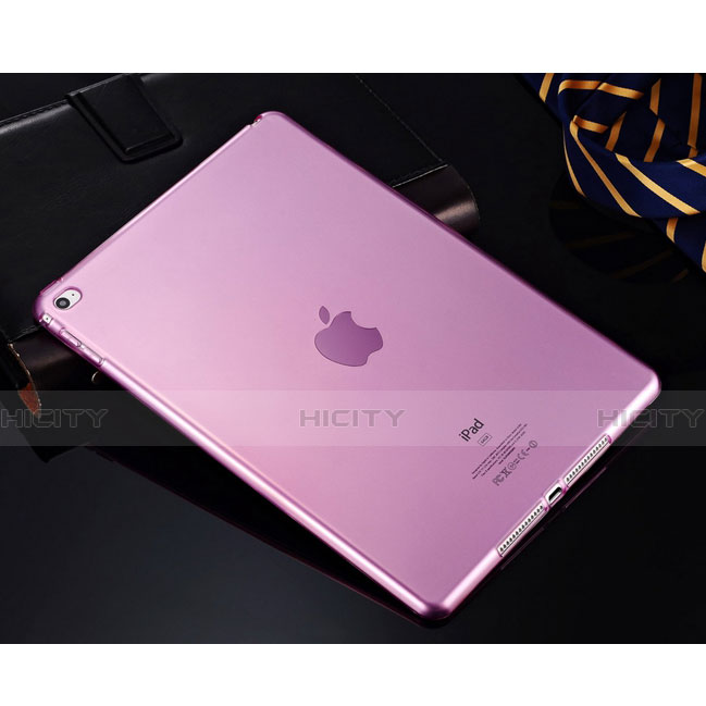 Funda Gel Ultrafina Transparente para Apple iPad Mini 4 Rosa