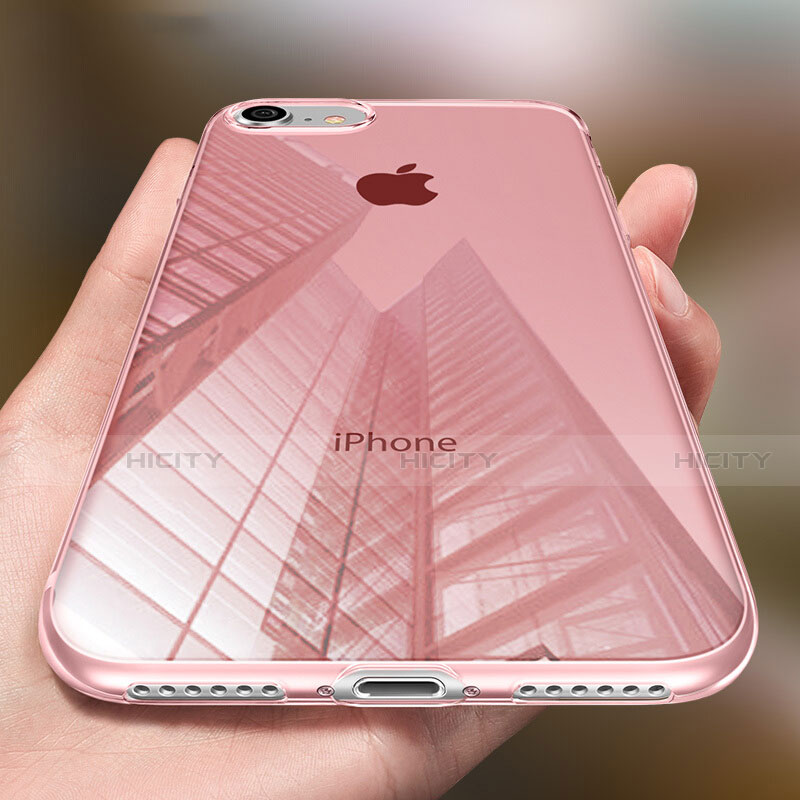 Funda Gel Ultrafina Transparente para Apple iPhone SE (2020) Rosa