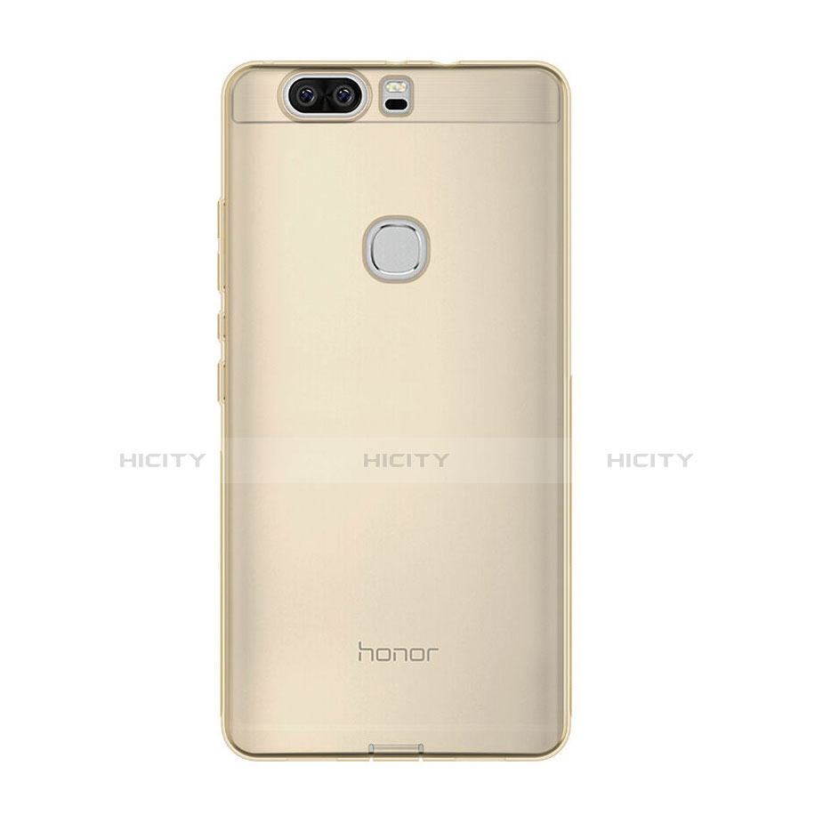 Funda Gel Ultrafina Transparente para Huawei Honor V8 Oro