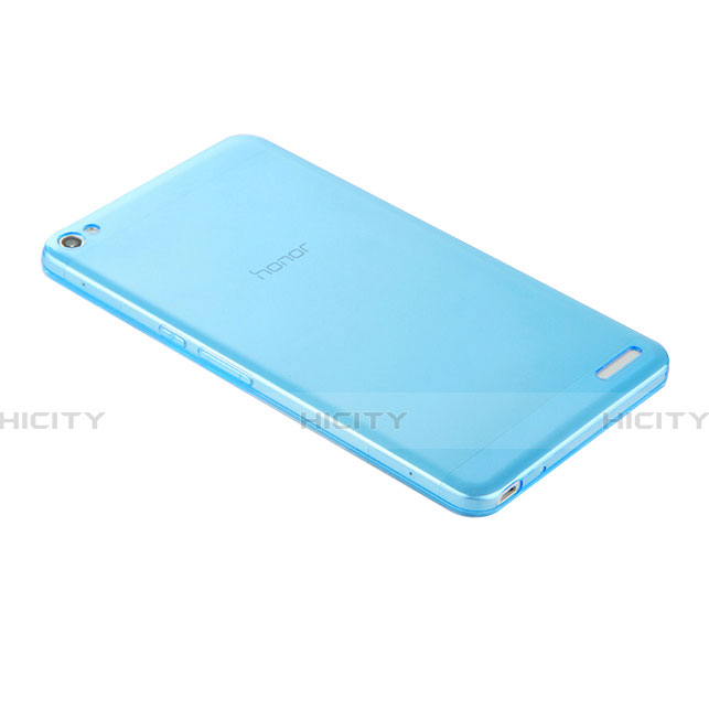 Funda Gel Ultrafina Transparente para Huawei MediaPad X2 Azul