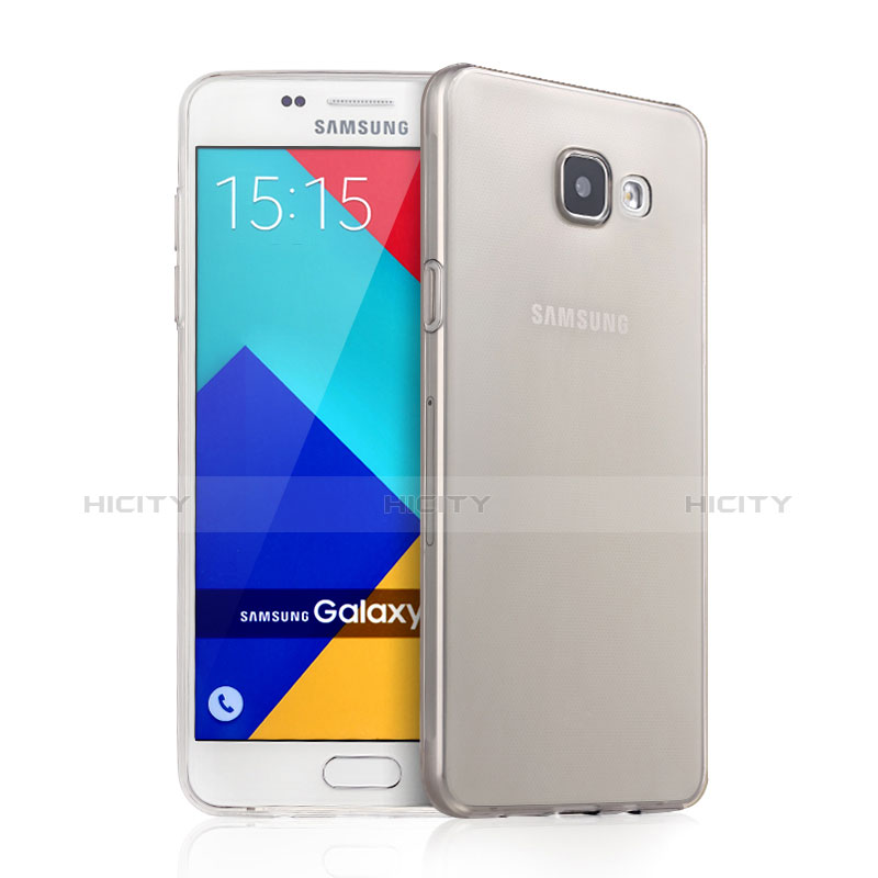 Funda Gel Ultrafina Transparente para Samsung Galaxy A5 (2016) SM-A510F Gris