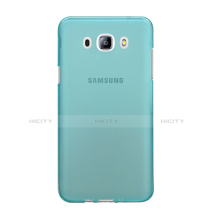 Funda Gel Ultrafina Transparente para Samsung Galaxy J5 Duos (2016) Azul