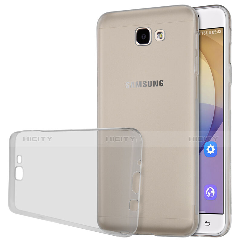 Funda Gel Ultrafina Transparente para Samsung Galaxy J5 Prime G570F Gris